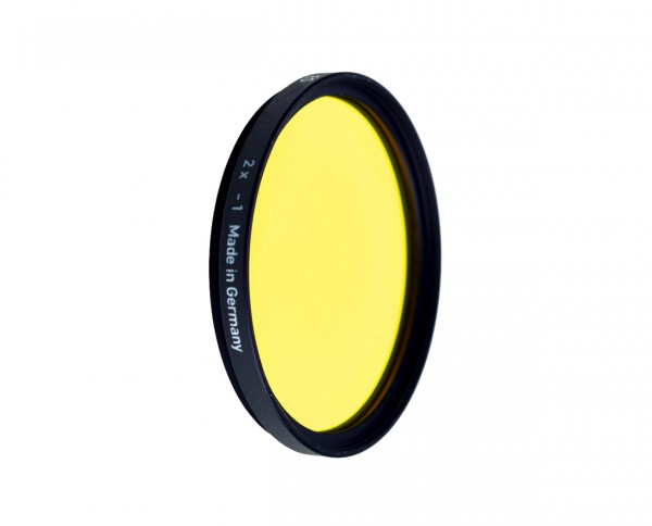 Heliopan black and white filter medium yellow 12 diameter: 39mm (E39)