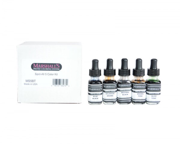 BKA Marshall Spot-all Kit Retuschierfarben 5x 15ml