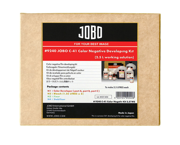 JOBO 9240 | JOBO C-41 Farbnegativ-Entwickler Kit 2,5L