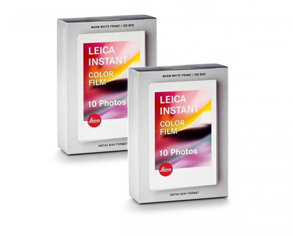 Leica SOFORT | Instax mini Color Film Doppelpack 2x 10 Aufnahmen