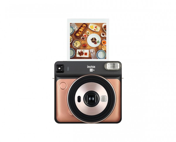Fuji Instax SQUARE SQ6 Blush Gold Sofortbildkamera