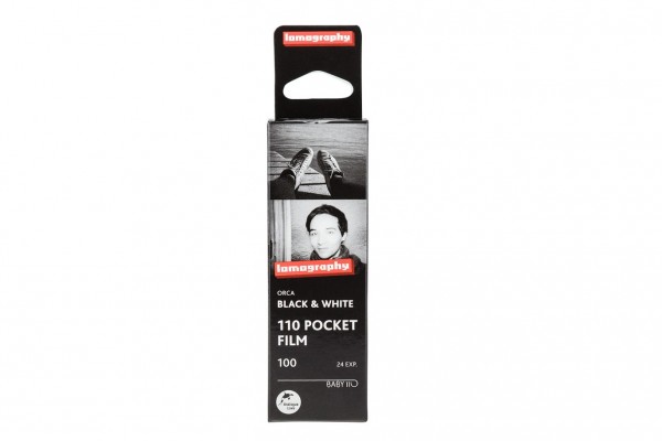 Lomography B&W Orca 100 pocket film 110