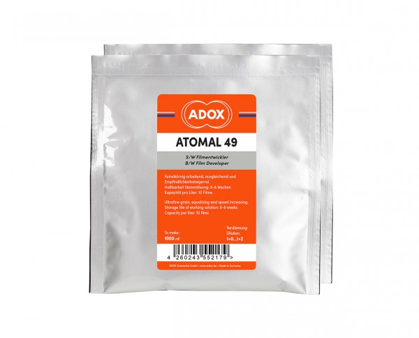 Adox Atomal 49 Schwarzweiß Filmentwickler für 1l Arbeitslösung