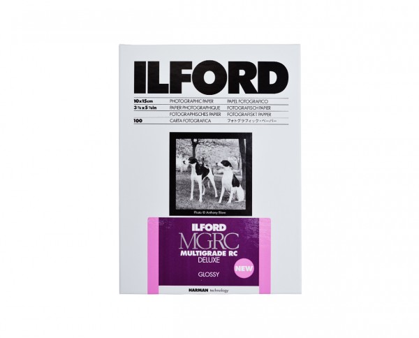 Ilford Multigrade RC De Luxe glossy (1M) 4.1x5.9" (10.5x14.8cm) 100 sheets