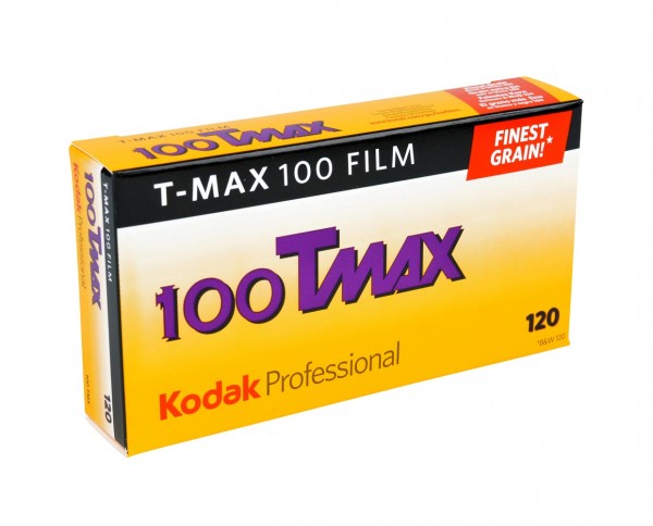 SALE | Kodak T-MAX 100 Rollfilm 120 5er Pack | MHD 02.2023