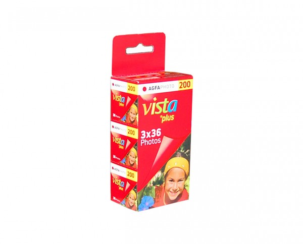 AgfaPHOTO Vista Plus 200 135-36 3er Pack