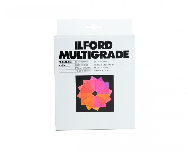 Ilford Multigrade filter set 15.2x15.2cm