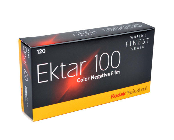Kodak Ektar 100 Rollfilm 120 | 5er Pack MHD 03.2024